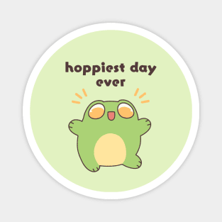 Hoppiest Day Ever Magnet
